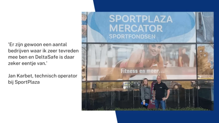 Nieuw camerasysteem bij SportPlaza Mercator in Amsterdam-West